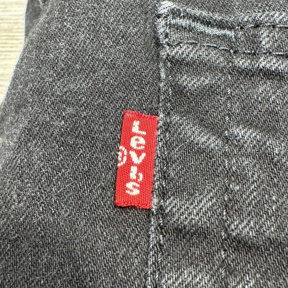 Levi's Denim 559 Black Relaxed Straight‎ Jeans Mens 38x32 (36x30.5)